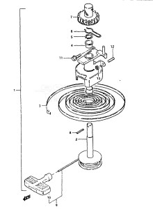 DT5W From 0501-150001 ()  1988 drawing STARTER DT5 (MODEL G /​ J /​ VZ), DT8 (MODEL G /​ J)