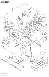 DF115T From 11501F-780001 (E01 E40)  2007 drawing REMOTE CONTROL (K5,K6,K7,K8,K9,K10,011)