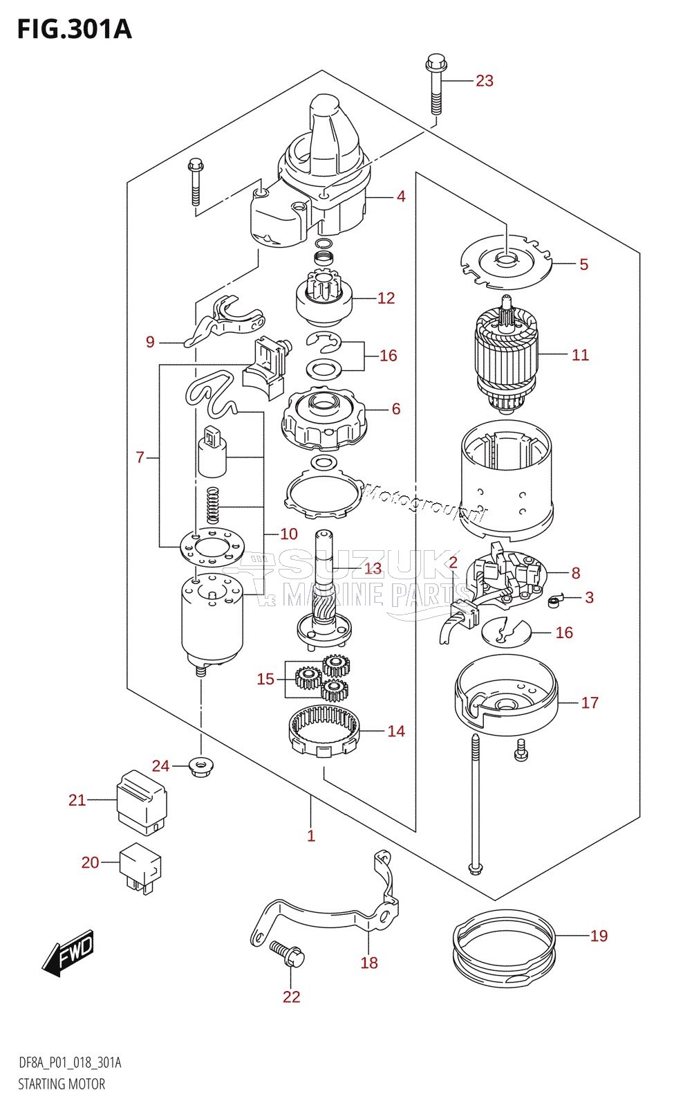 STARTING MOTOR