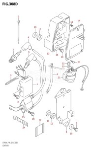 DT40 From 04005-310001 ()  2013 drawing IGNITION (DT40WR:P90)