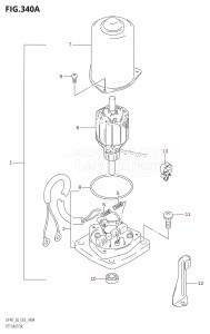 DF40 From 04001F-421001 (E03)  2004 drawing PTT MOTOR ((DF40T,DF50T):(X,Y))