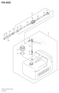 DT15A From 01503K-510001 (P36)  2015 drawing FUEL TANK (DT9.9AK:P40)