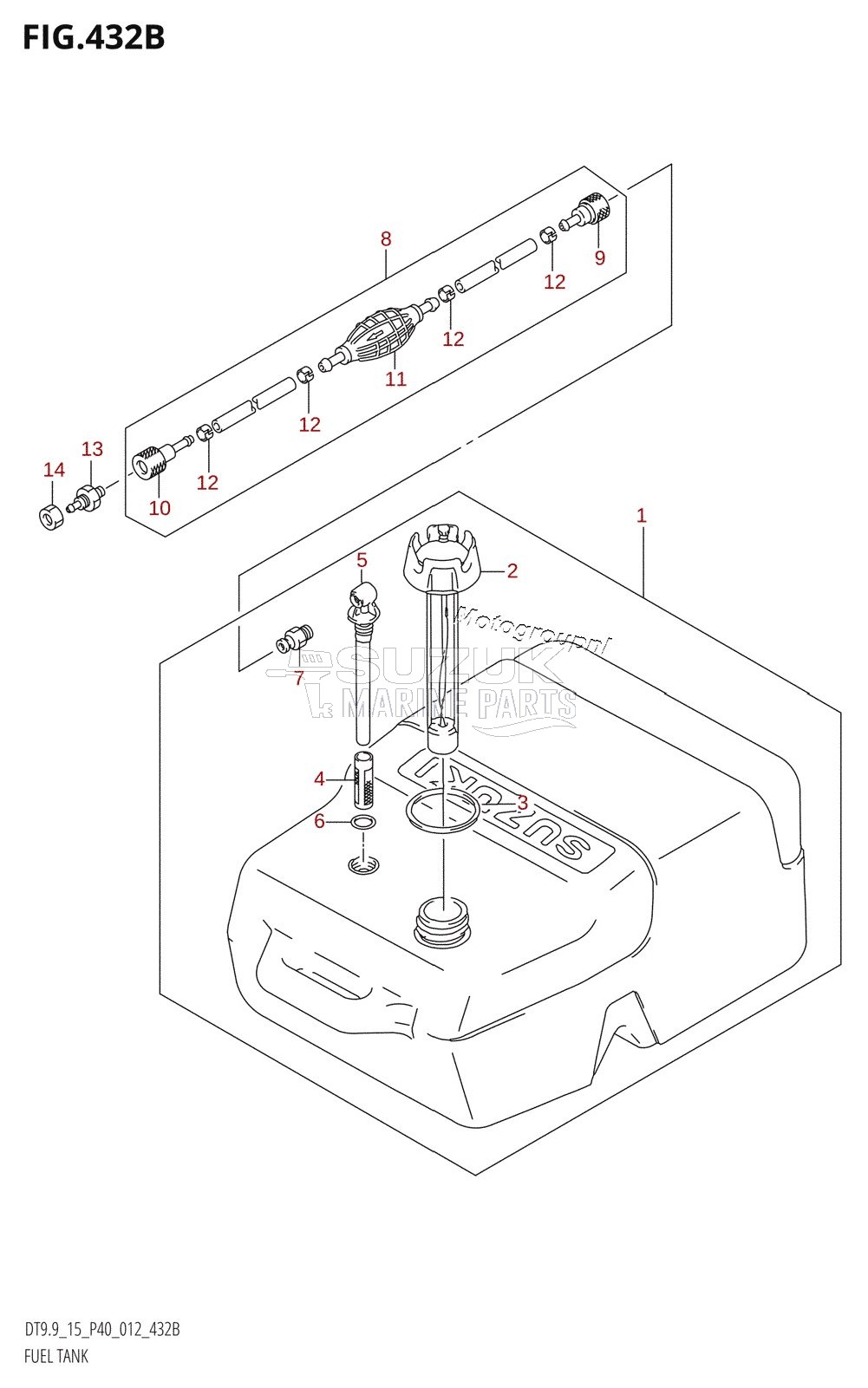 FUEL TANK (DT9.9:P40)