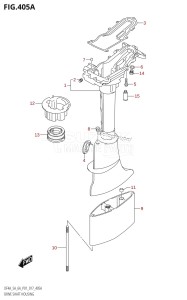 DF6A From 00603F-710001 (P01)  2017 drawing DRIVE SHAFT HOUSING