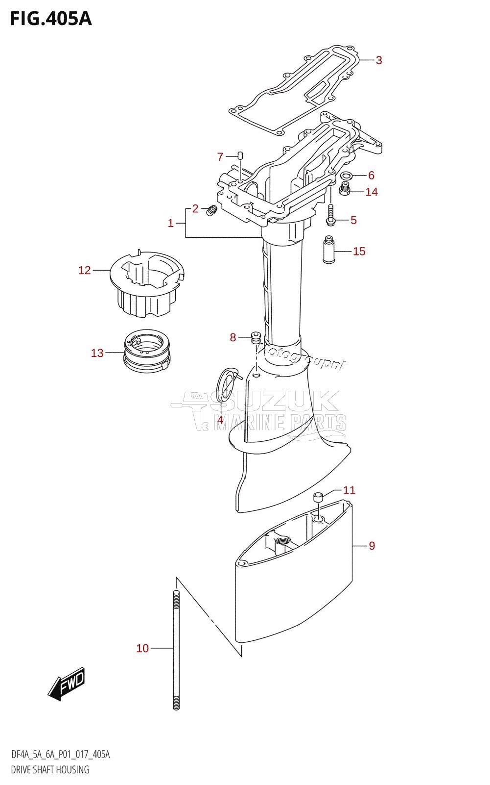 DRIVE SHAFT HOUSING