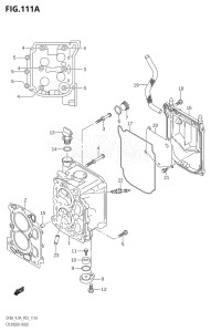 00994F-010001 (2010) 9.9hp P03-U.S.A (DF9.9A   DF9.9ARK10) DF9.9A drawing CYLINDER HEAD