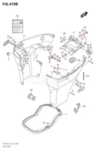 DF115A From 11503F-910001 (E11 E40)  2019 drawing SIDE COVER (DF115AT,DF115AZ,DF140AT,DF140AZ)