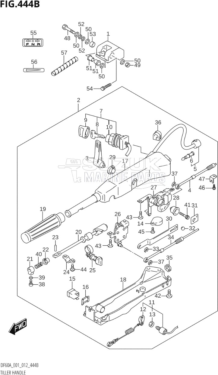 TILLER HANDLE (DF50ATH:E01)