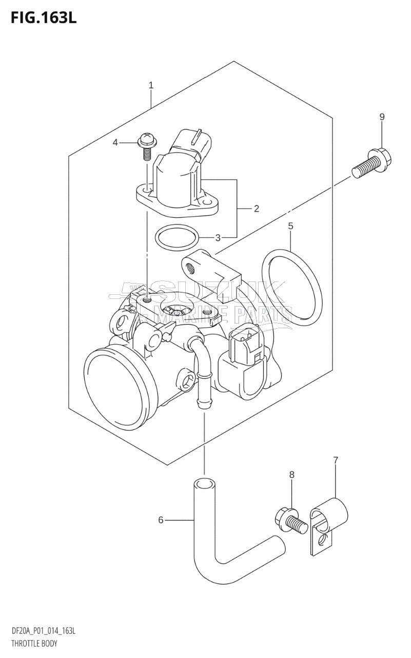 THROTTLE BODY (DF20ATH:P01)