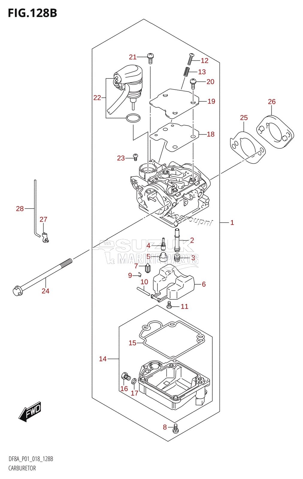 CARBURETOR (DF8AR)