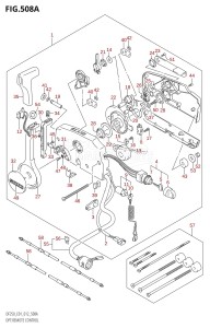 DF250Z From 25003Z-210001 (E01 E40)  2012 drawing OPT:REMOTE CONTROL