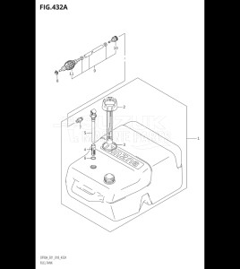 09003F-810001 (2018) 90hp E01 E40-Gen. Export 1 - Costa Rica (DF90AT  DF90ATH) DF90A drawing FUEL TANK