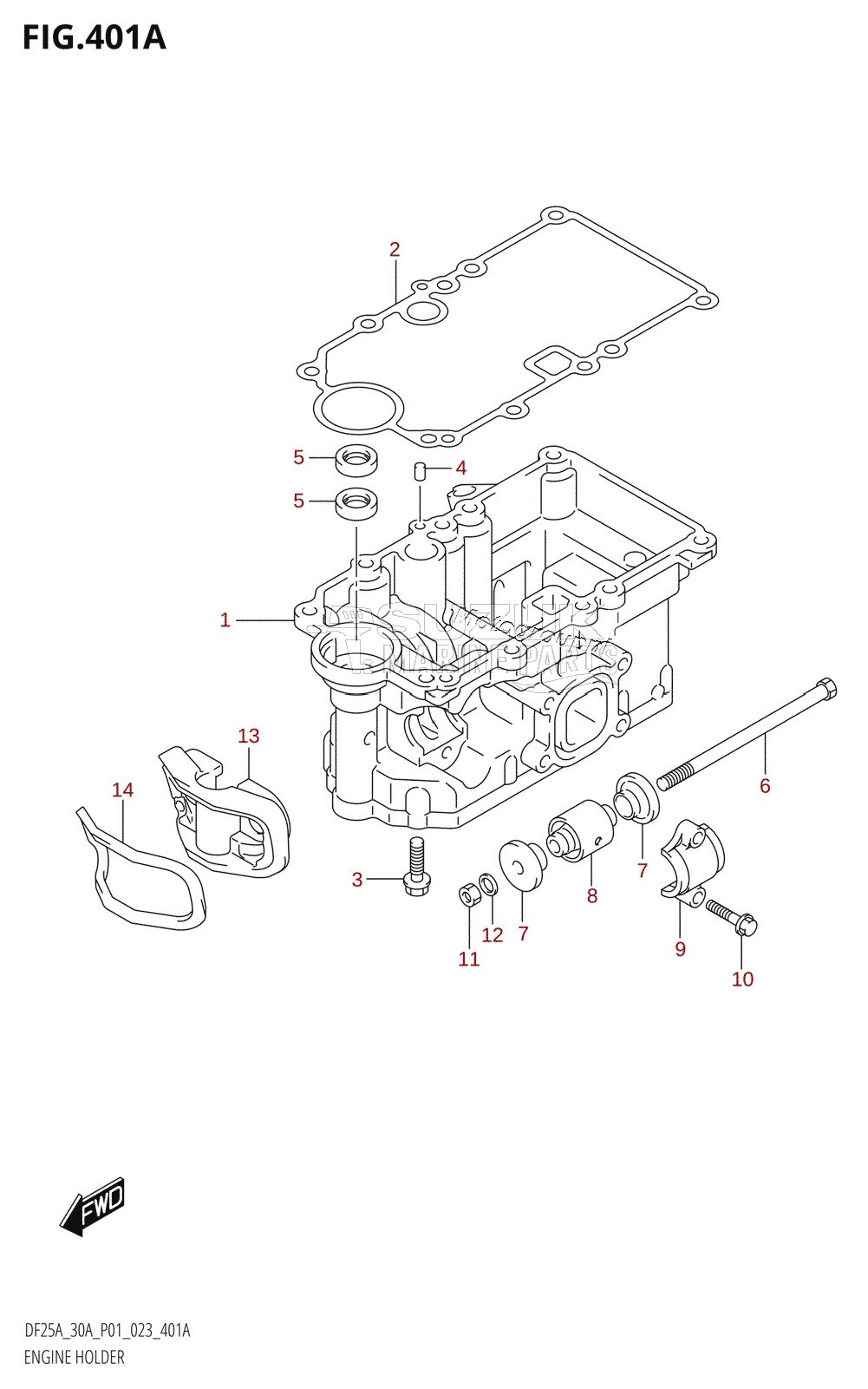 ENGINE HOLDER