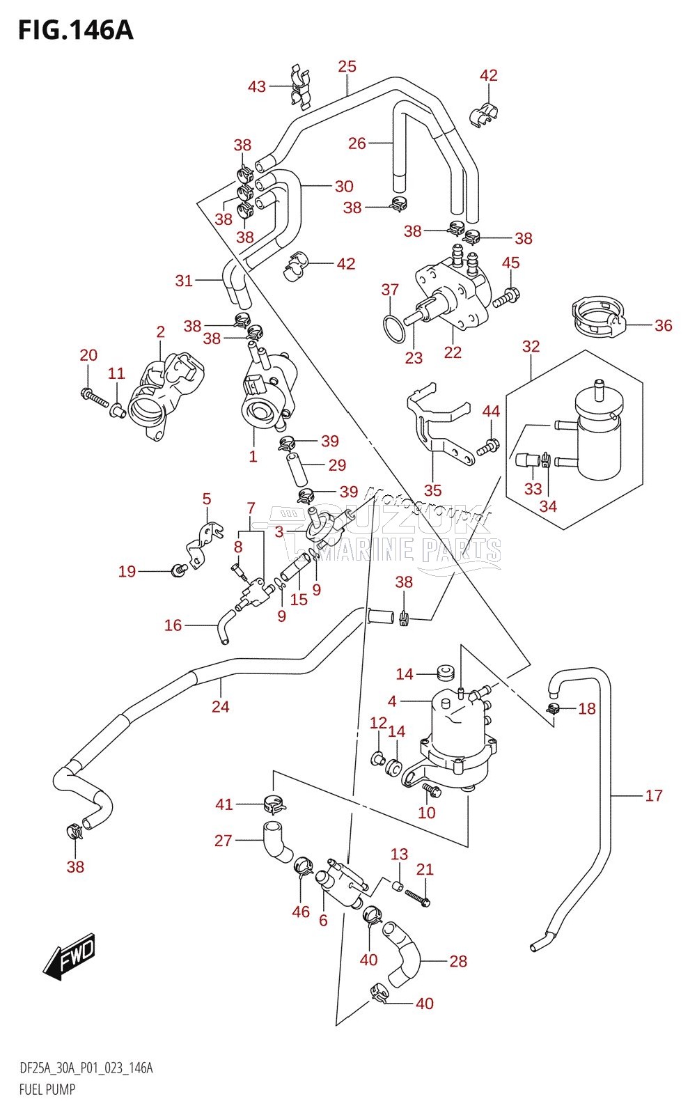 FUEL PUMP ((020,021):P01)