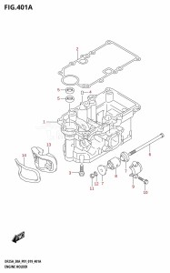 DF30A From 03003F-810001 (P01 P40)  2018 drawing ENGINE HOLDER