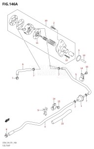 DF9.9A From 00994F-110001 (P01)  2011 drawing FUEL PUMP