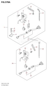 DF40 From 04001F-151001 (E03)  2001 drawing OPT:TRIM SENDER (X,Y,K1)