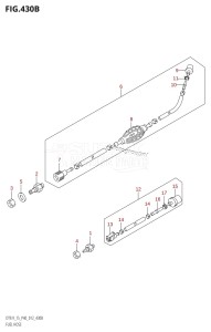 DT15 From 01504-210001 (P40)  2012 drawing FUEL HOSE (DT15K:P36)