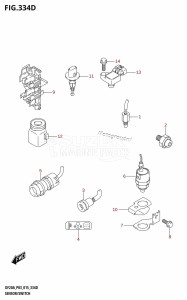 DF9.9B From 00995F-510001 (P03)  2015 drawing SENSOR /​ SWITCH (DF9.9BTH:P03)