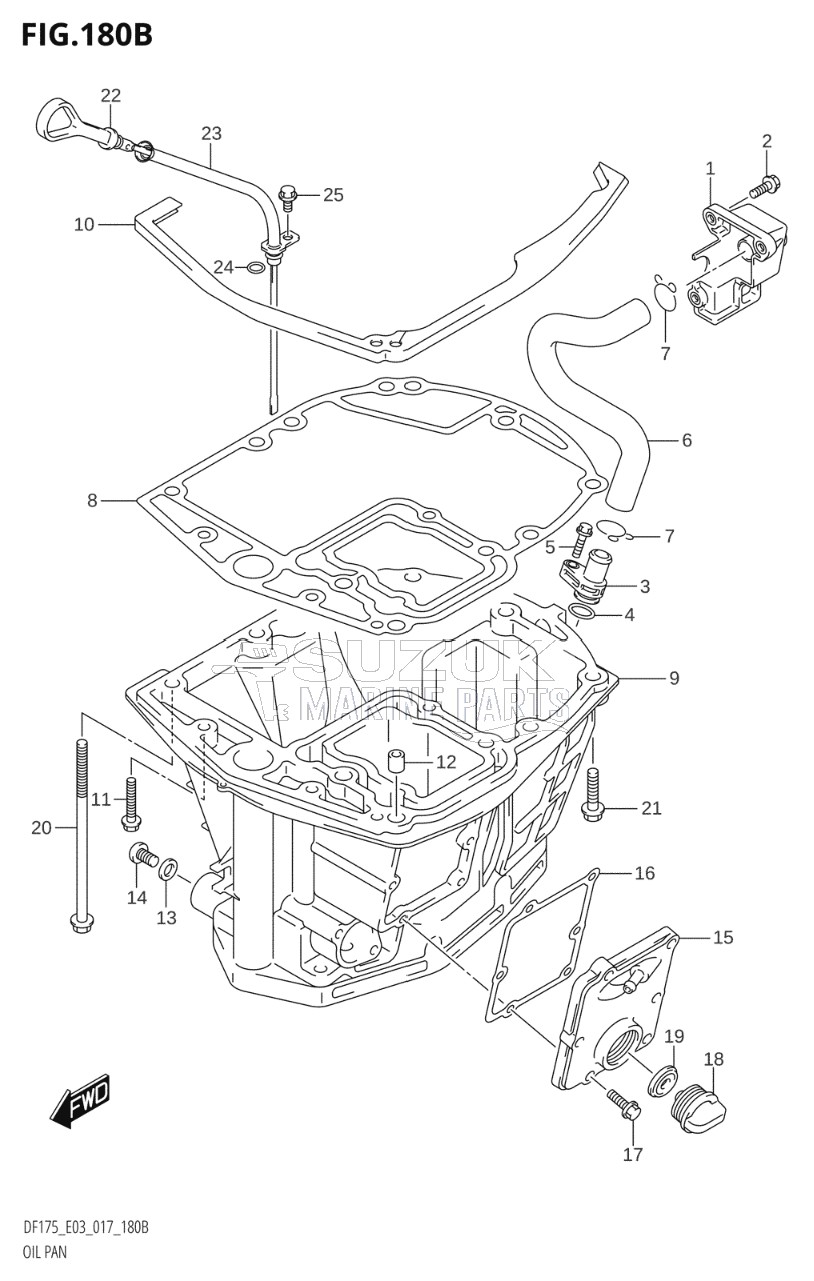 OIL PAN (DF150Z:E03)