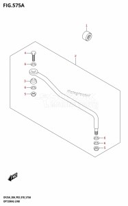 DF25A From 02504F-810001 (P03)  2018 drawing OPT:DRAG LINK (DF25A,DF25ATH,DF25AQ,DF30ATH)