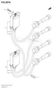 DF115Z From 11502Z-210001 (E03)  2012 drawing IGNITION COIL