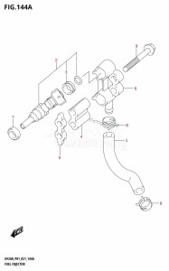 DF20A From 02002F-040001 (P40)  2020 drawing FUEL INJECTOR