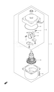 DF 9.9 drawing PTT Motor