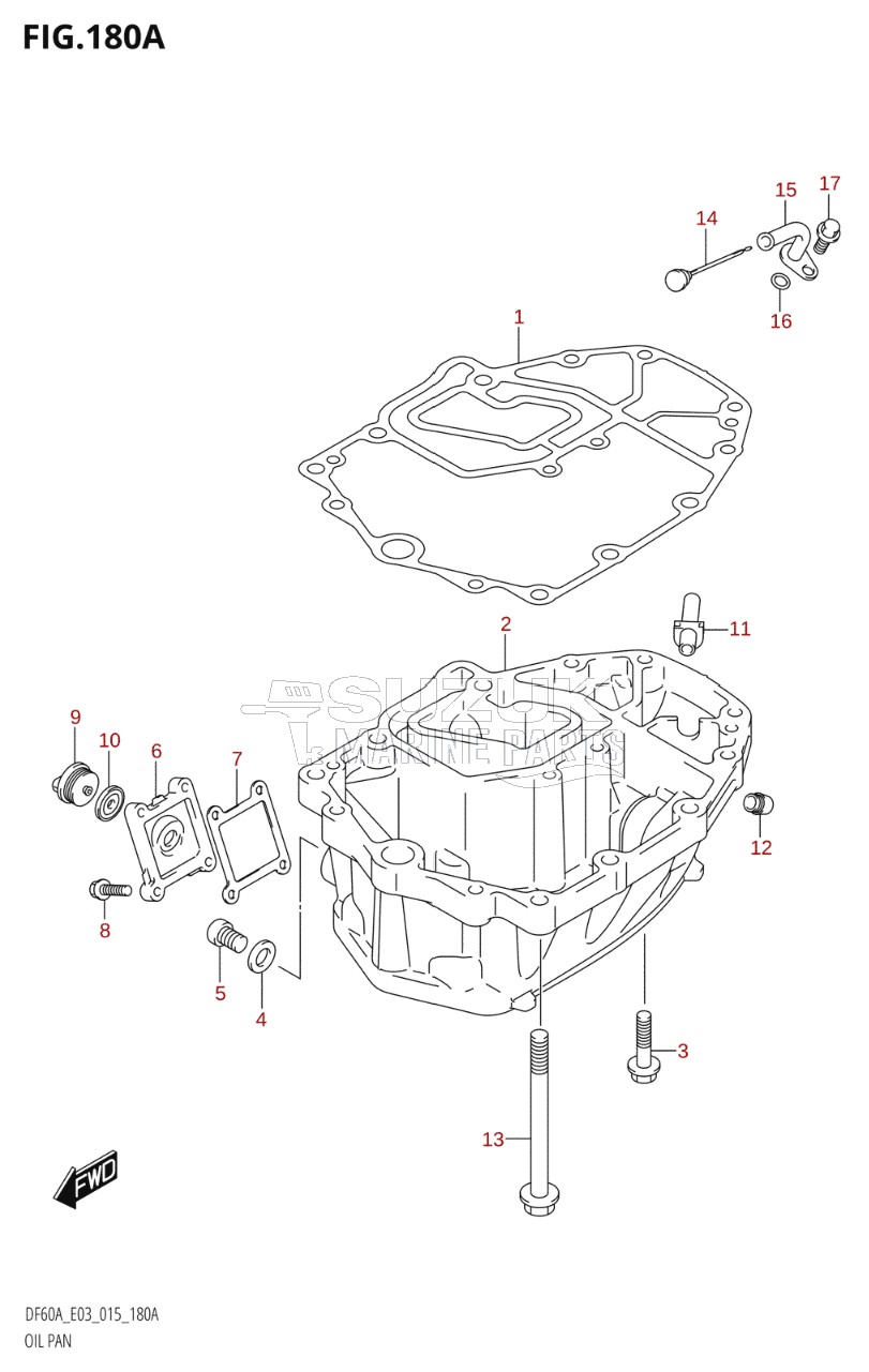 OIL PAN (DF40A:E03)