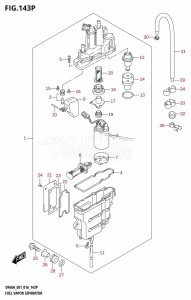 DF40A From 04003F-610001 (E01 E34)  2016 drawing FUEL VAPOR SEPARATOR (DF50AVTH:E01)