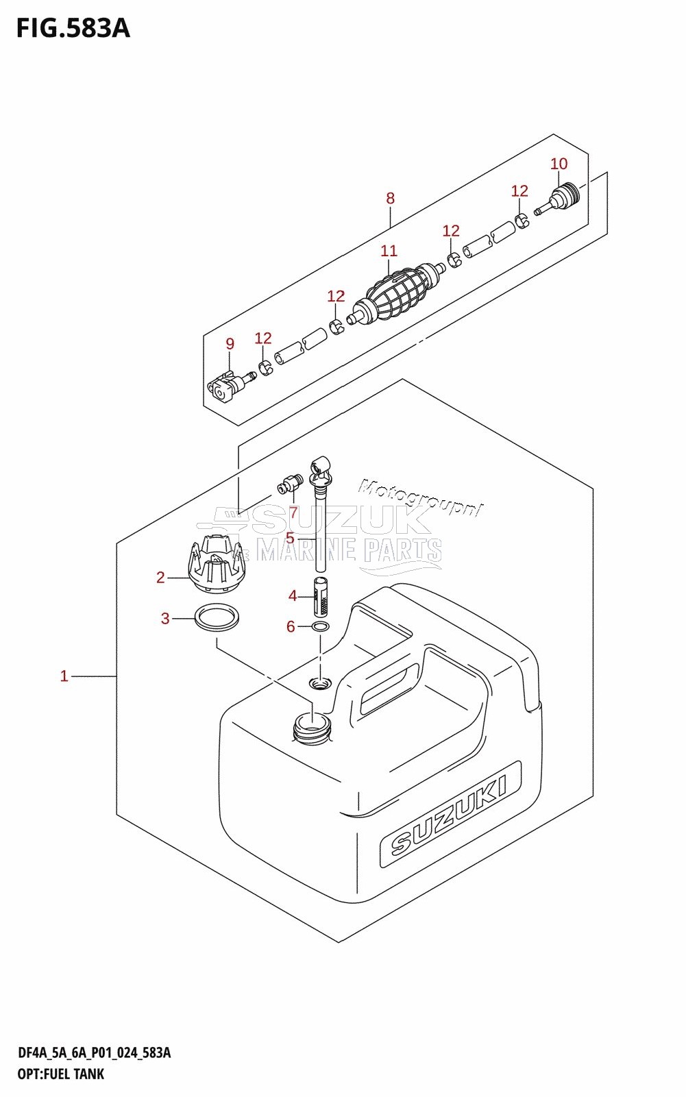 OPT:FUEL TANK (DF5A,DF6A)