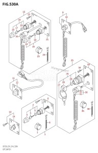 DF225Z From 22503Z-410001 (E01 E40)  2014 drawing OPT:SWITCH