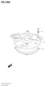 DT25 From 02503K-510001 (P36-)  2015 drawing OIL SEAL HOUSING (DT25K:P36)