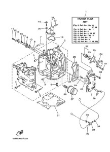 FT9-9DMHL drawing CYLINDER--CRANKCASE-1