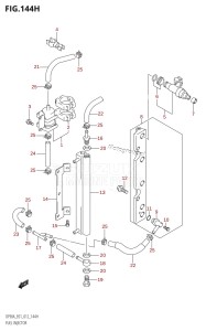 DF80A From 08002F-210001 (E01 E40)  2012 drawing FUEL INJECTOR (DF90A:E40)