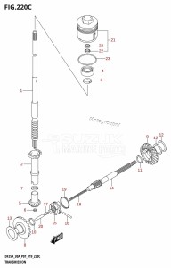 DF25A From 02504F-810001 (P01)  2018 drawing TRANSMISSION (DF30AQ)