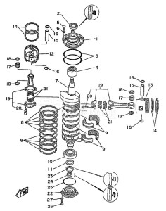 220AET drawing CRANKSHAFT--PISTON