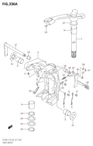 DF115AZ From 11503Z-310001 (E01 E40)  2013 drawing SWIVEL BRACKET