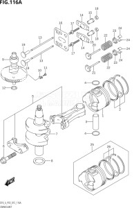 00602F-510001 (2005) 6hp P03-U.S.A (DF6) DF6 drawing CRANKSHAFT