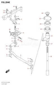 DF175T From 17502F-410001 (E01 E40)  2014 drawing CLUTCH SHAFT (DF150Z:E01)