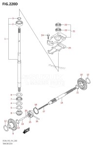 DF20A From 02002F-410001 (P03)  2014 drawing TRANSMISSION (DF9.9BTH:P03)