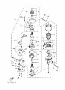 F150AETX drawing STARTER-MOTOR