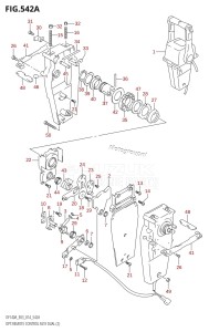 DF115A From 11503F-410001 (E03)  2014 drawing OPT:REMOTE CONTROL ASSY DUAL (2)