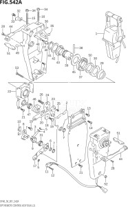 04001F-971001 (1999) 40hp E01-Gen. Export 1 (DF40QHX  DF40TX) DF40 drawing OPT:REMOTE CONTROL ASSY DUAL (2) (K5,K6,K7,K8,K9,K10)