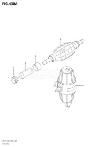 17502F-410001 (2014) 175hp E03-USA (DF175TG) DF175TG drawing FUEL HOSE