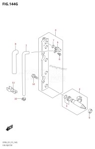 DF70A From 07003F-710001 (E03)  2017 drawing FUEL INJECTOR (DF90A:E01)