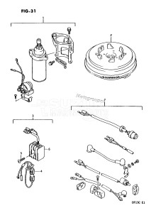 DT15C From 01502-131001 ()  1991 drawing OPT : ELECTRICAL (1)