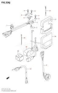 DF175T From 17502F-410001 (E01 E40)  2014 drawing PTT SWITCH /​ ENGINE CONTROL UNIT (DF175T:E01)