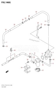 DF175Z From 17502Z-310001 (E01 E40)  2013 drawing FUEL PUMP (DF175Z:E01)