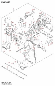 DF40A From 04003F-310001 (E01)  2013 drawing OPT:REMOTE CONTROL (DF50A:E01)